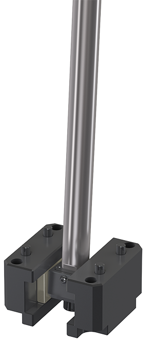 ModuLifter Base Assy: .50" Dia Rod w/10° Gibs