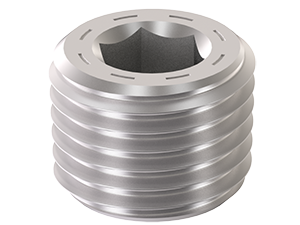 Stainless Steel Pipe Plug: 1/4"