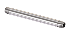 Stainless Pipe Nipple: 1/2 X 2-1/2