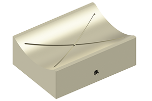 StacKit Tie Bar Pad: Radius=XXXX
