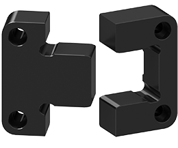 Side Lock: 2 x 6.5 (Black Nitride)