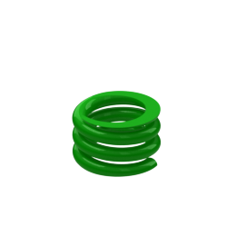 Slide Retainer Spring: Green