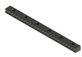 Center Guide: 1/2 x 5/8 x 10-1/2"