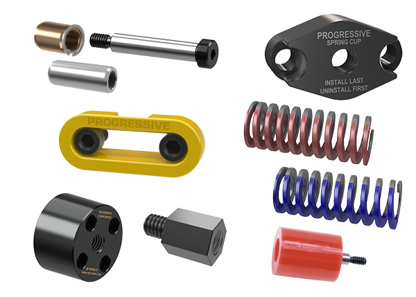 Springs, Safety, Fasteners, & Accessories – Progressive Components