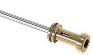 Bubbler Base: 5/16-24 Thd, 3/4 D