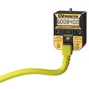 CVe Live Down Angle Cable: 2.0 Mini USB Male to Mini B 5 Pin, 9.5 ft (Yellow)