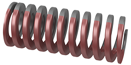 Heavy Spring (Red): 1 X 3