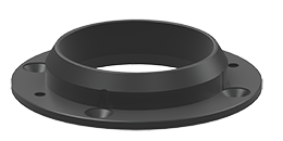 Locating Ring: Flange, Insulator, Ext Nozzle Style