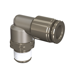 Push-To-Connect Elbow Hose Connector: 1/4" Hose