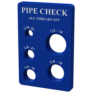 Pipe Thread Check