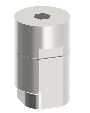 Runner Turn Off: 1" Diameter with Ej Pin Hole