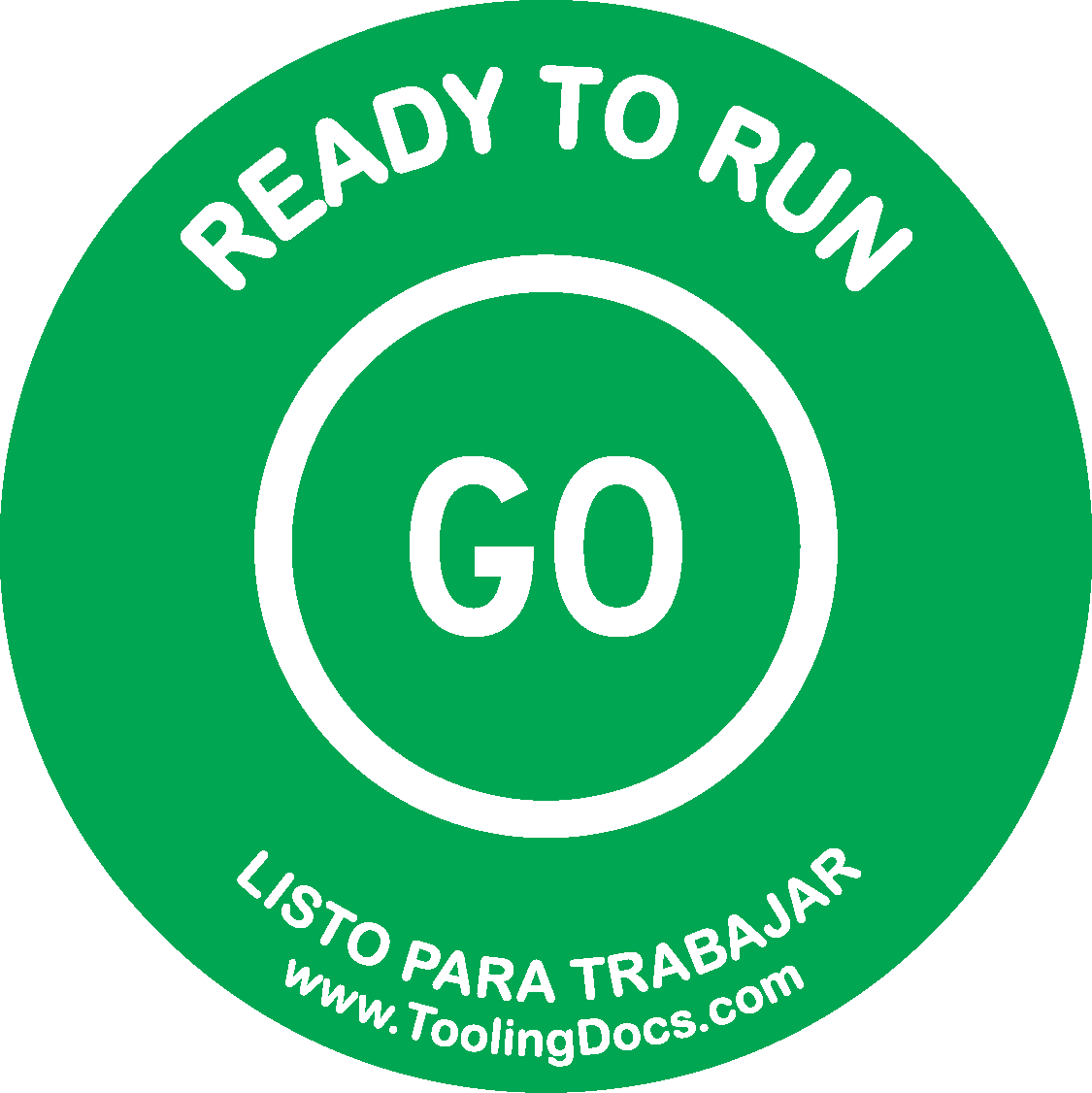 Status Tags: Green, Ready to Run (12/pk)