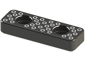 Z-Series Wear Plate: 1/2 x 1/2"