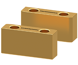Bar Lock Guides (Set of 2): .75 x 1.3